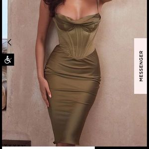 House of CB Myrna in olive